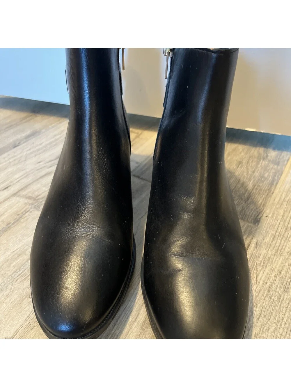 COACH LADIES MONOGRAM ANKLE BOOTIES SIZE US6.5B VGC